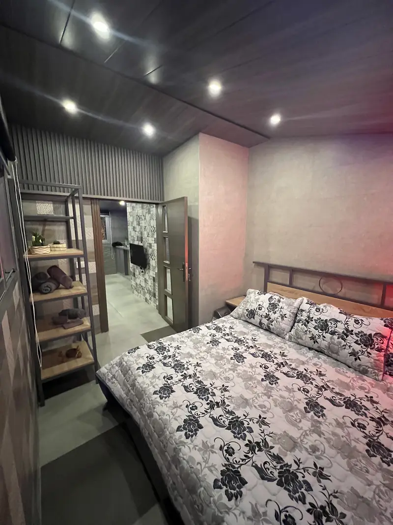 The sliding doors onto the terrace